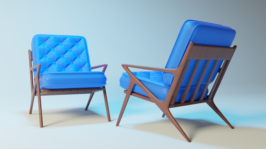 Modelagem cadeira | 3D