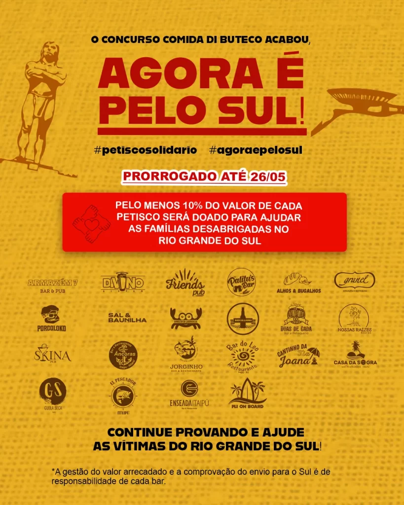 campanha solidário as vítimas do RS