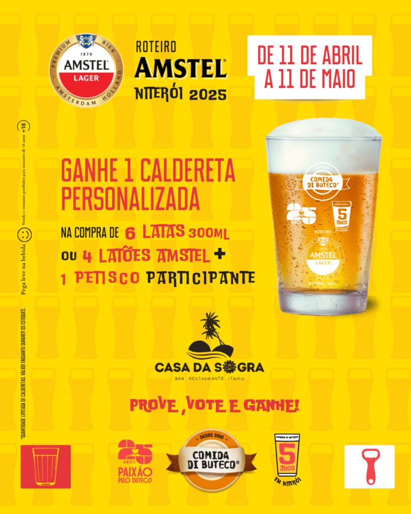 post roteiri Amstel niteroi